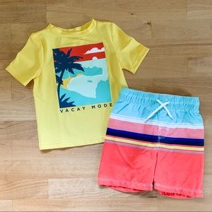Toddler Boy 18-24 months EUC swim suit